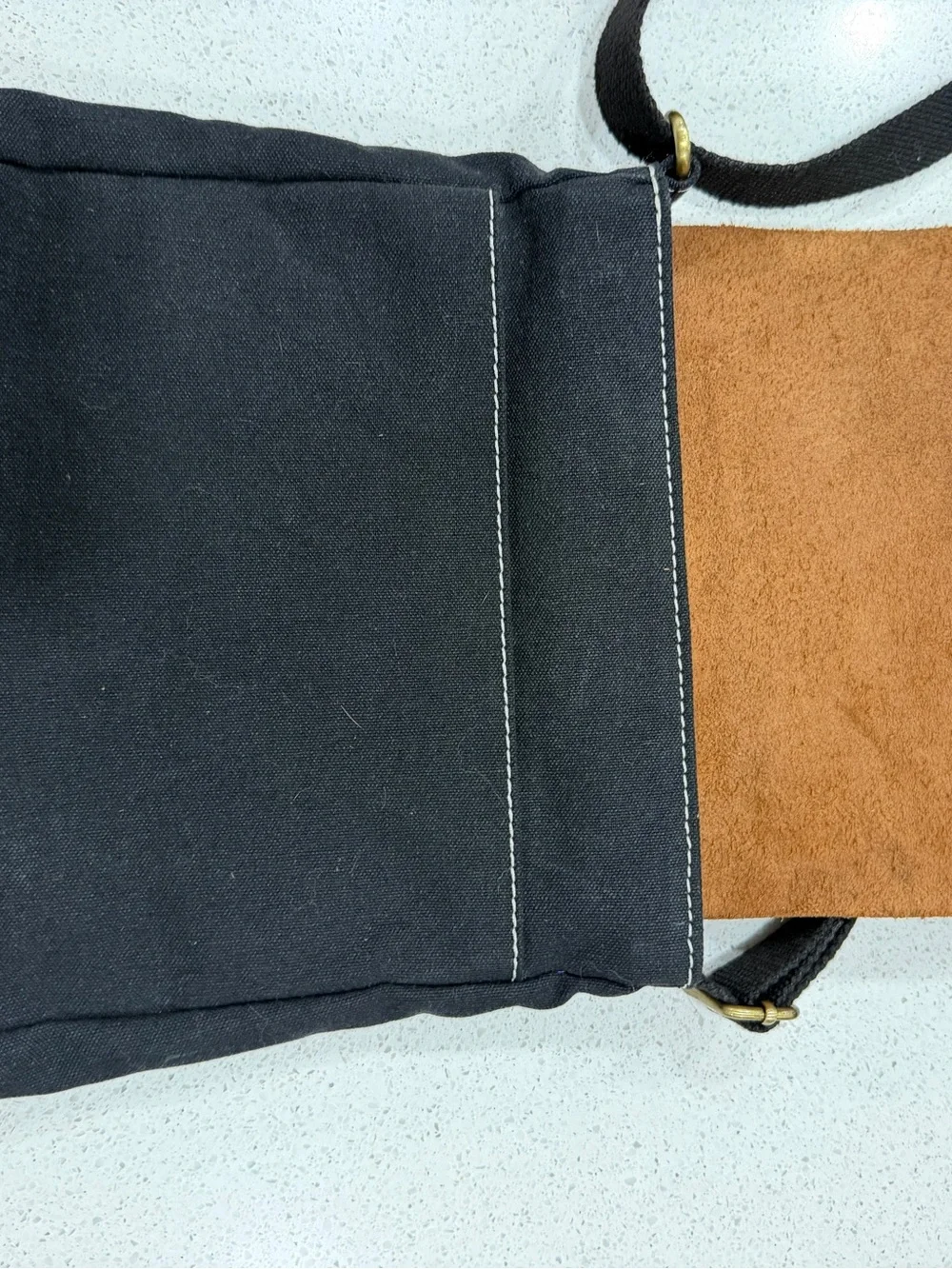 NĀ KOA Halihalo Messenger Crossbody Bag Polynesian Tattoo Art Moli
